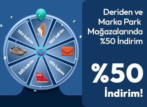 Deriden ve Marka Park Mağazalarında %50 İndirim