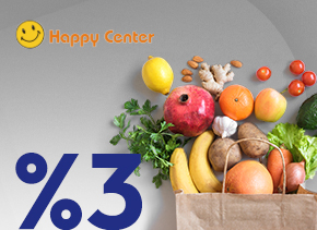 MEPAŞKart’lılara Happy Center’da %3 İndirim!