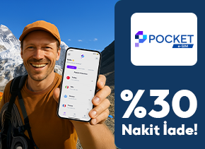 Mepaş Sanal Kartlılara Pocket eSIM Harcamalarına %30 Nakit İade